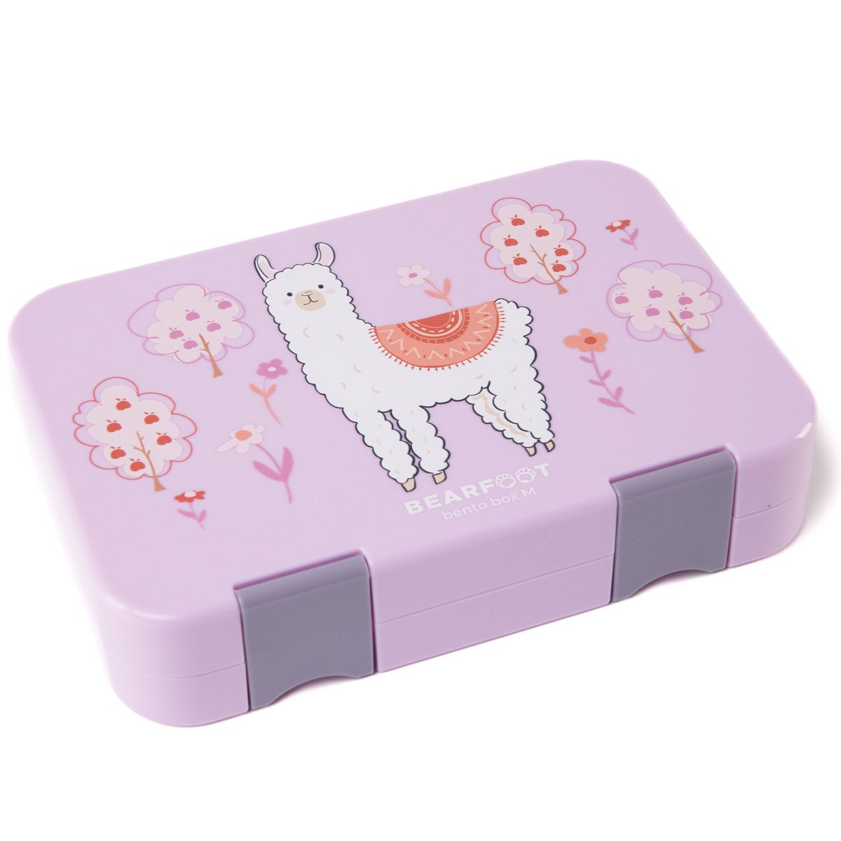 Brotdose Kinder mit Fächern, Lunchbox, Bento box - Einhorn
