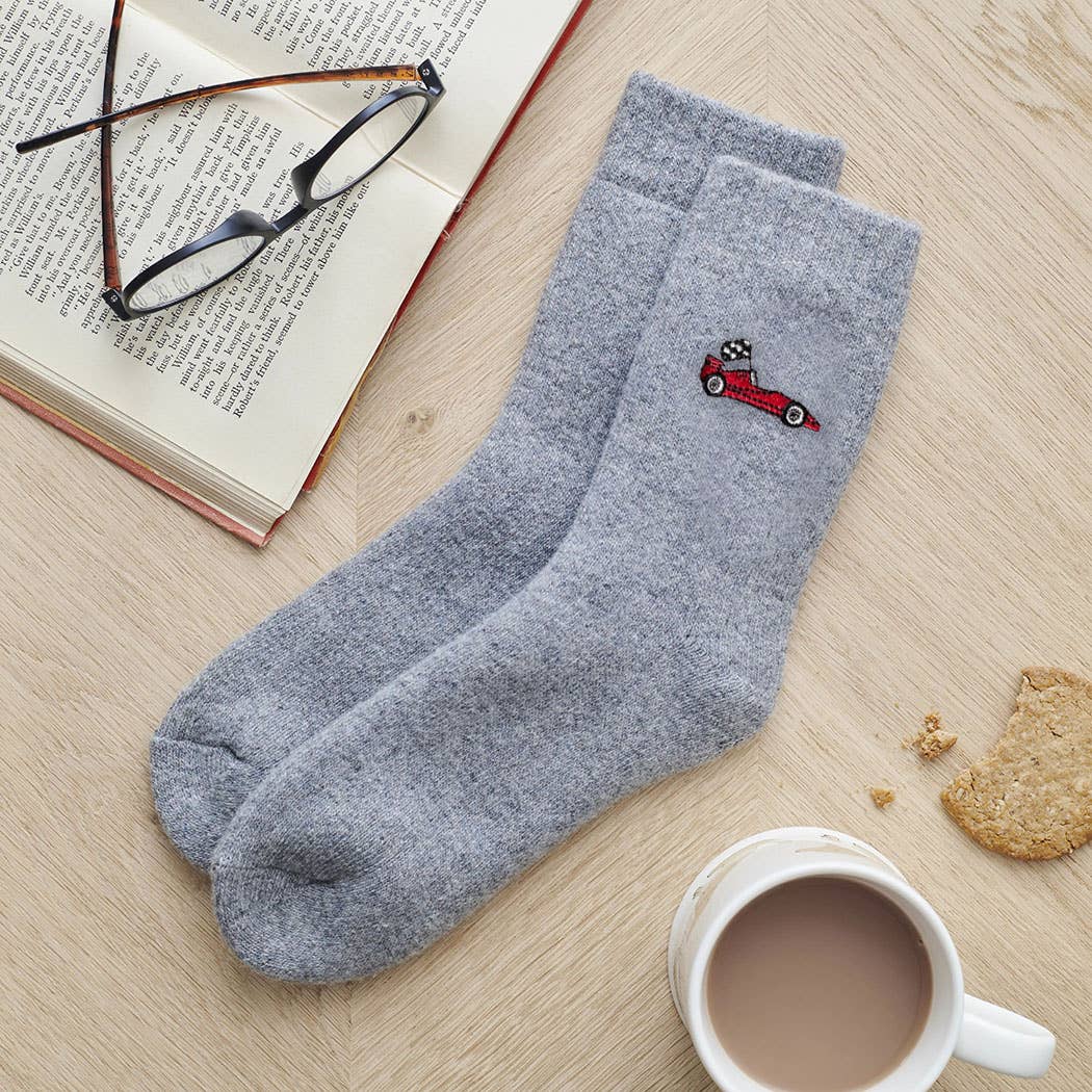 Formel-1-Sportliebhaber Wollsocken