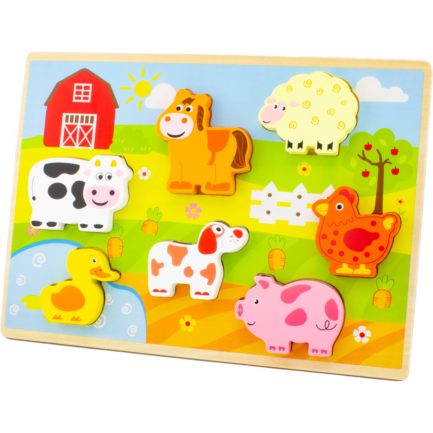 Puzzle, Die Farm Holz