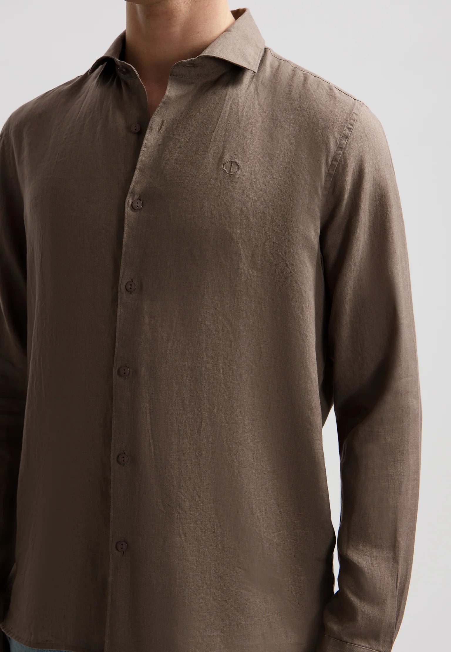 Hemd Jagger grey-brown