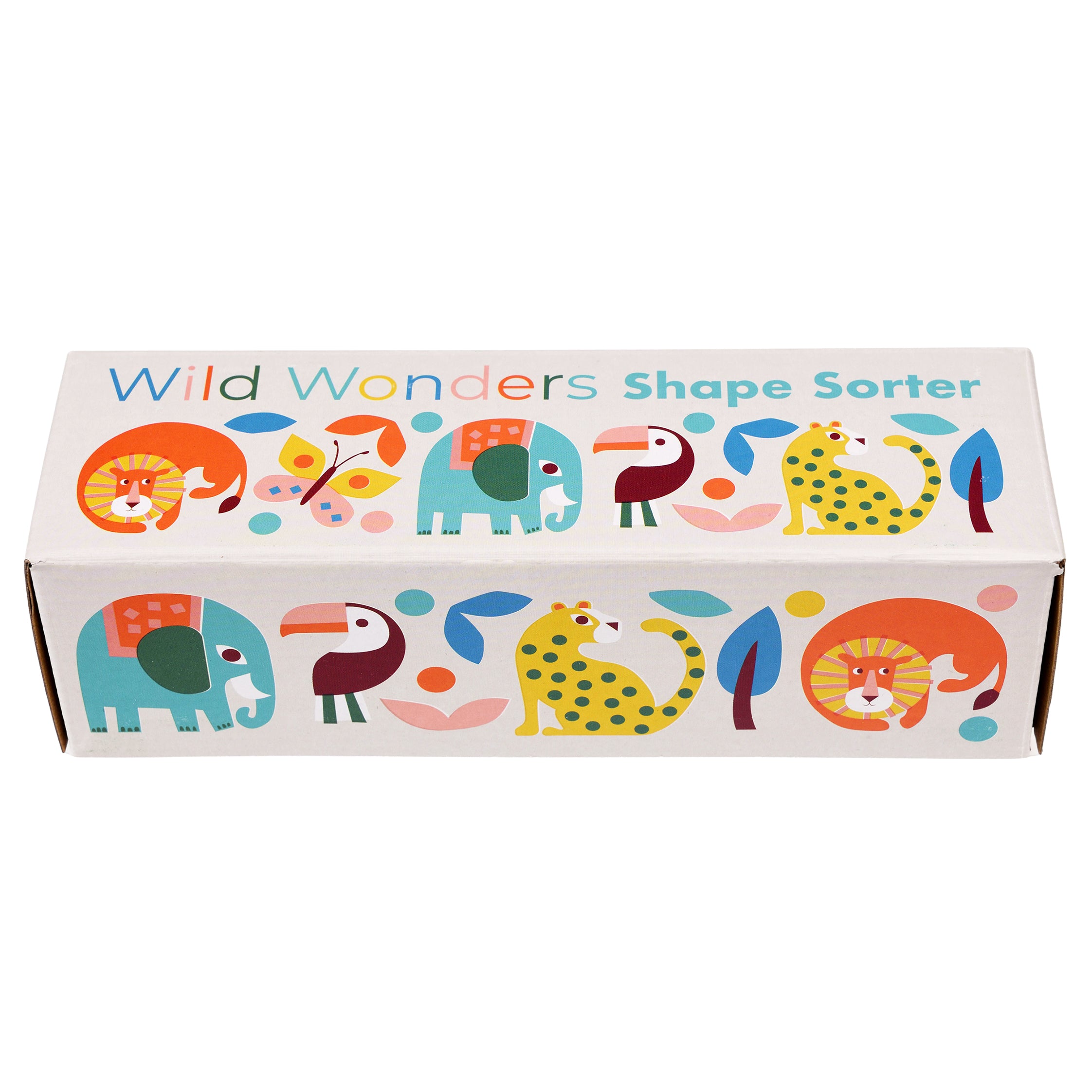 Wooden Shape Sorter - Wild Wonders