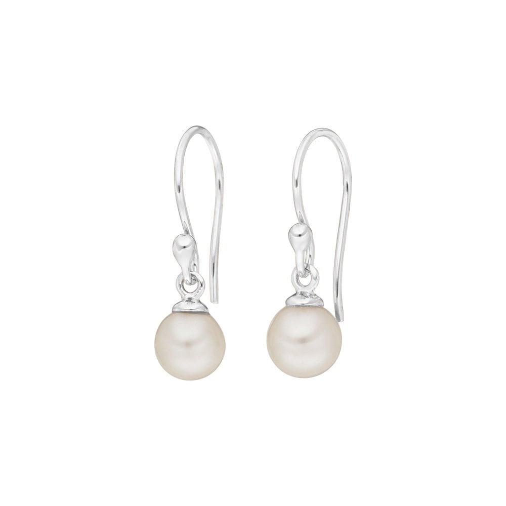 Ohrringe Rain Drop Perle Silber