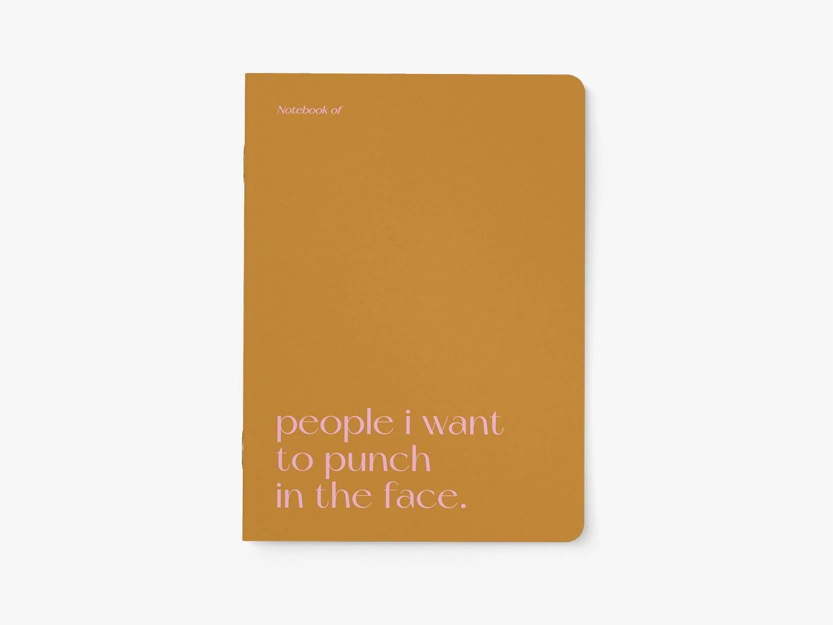 Notizheft / Punch In The Face