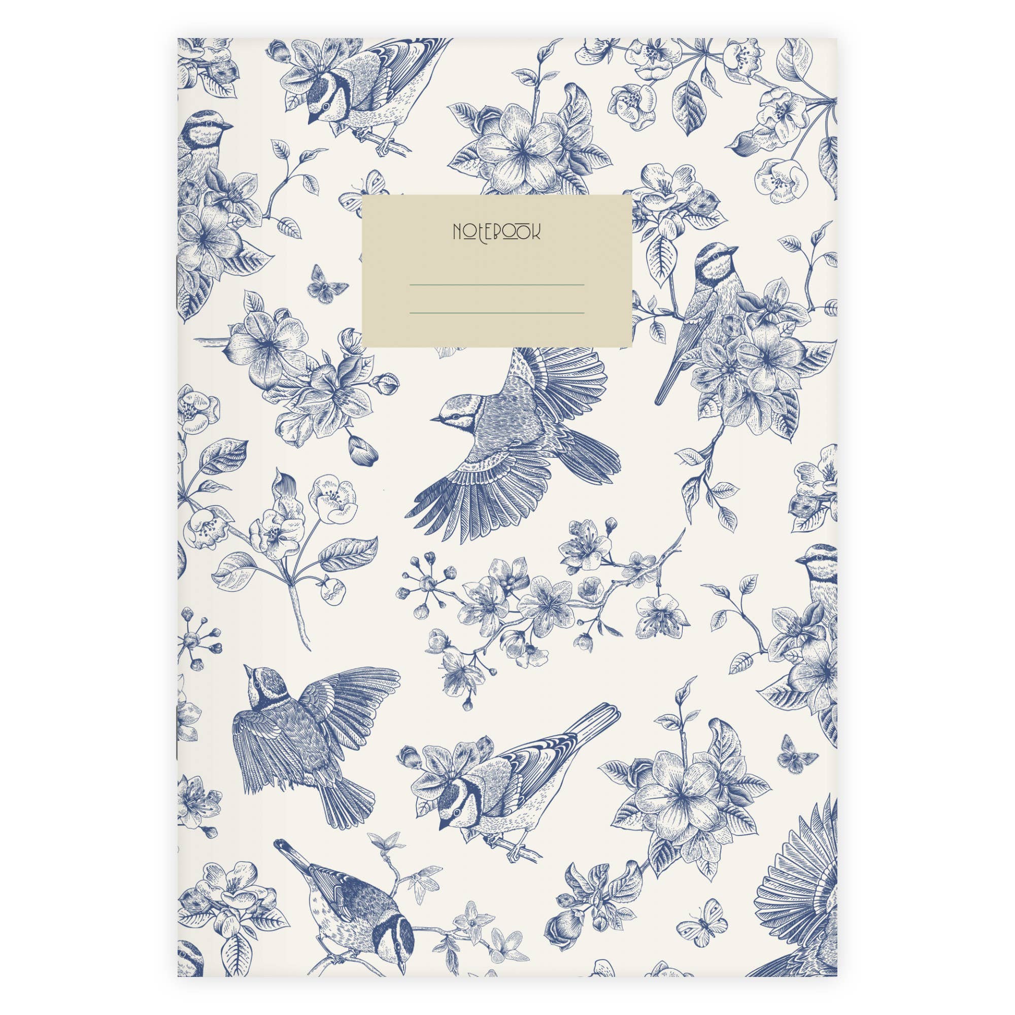 Notizheft Flowers & Birds A5