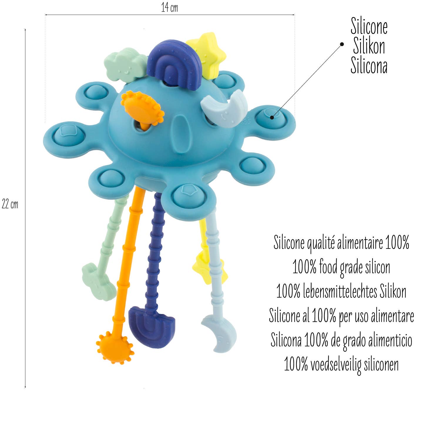 Beißspielzeug - blau