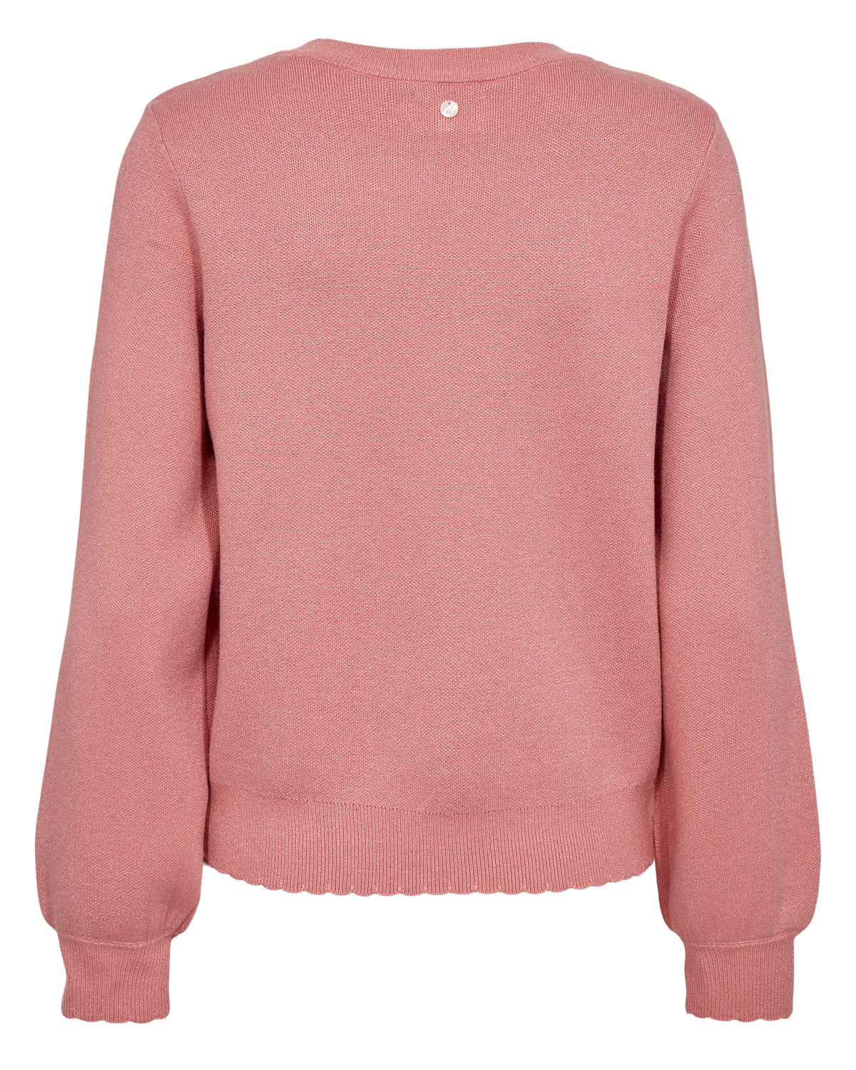 NUBIR Solid Pullover - Glitzerfäden