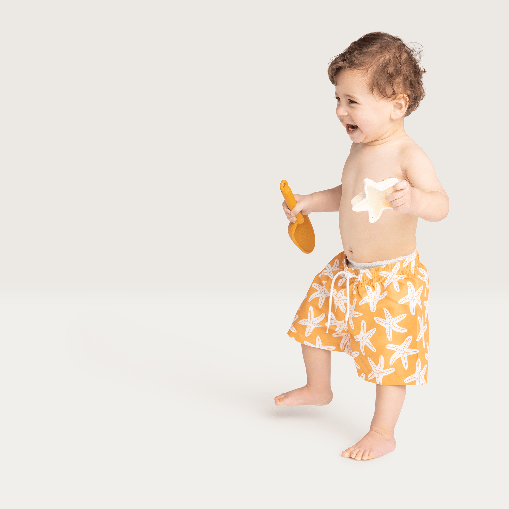 Swim Essentials | Seastar Oranje UV-Badehose Jungen