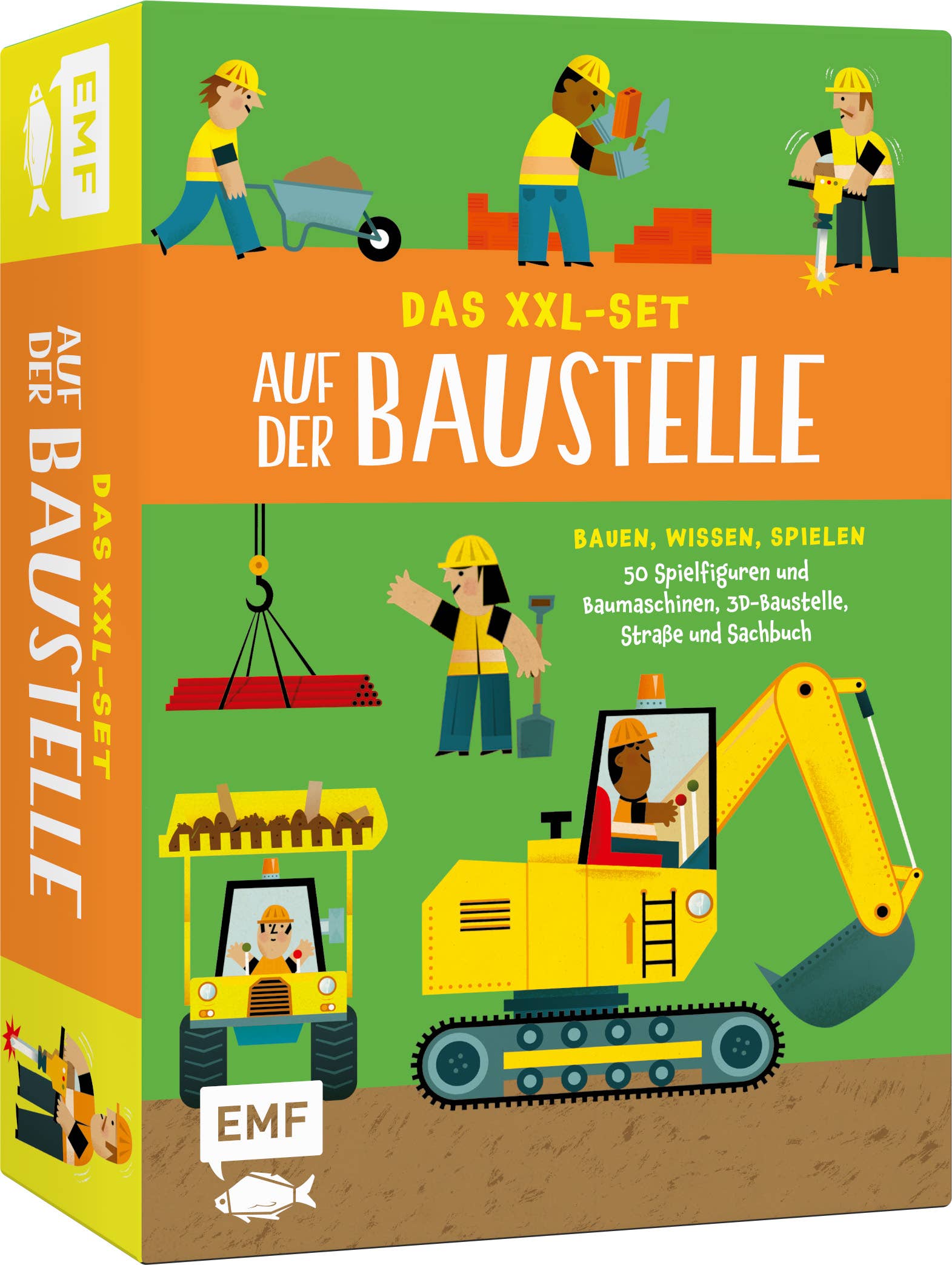 Das XXL-Set – Bauen, Wissen, Spielen: Auf der Baustelle