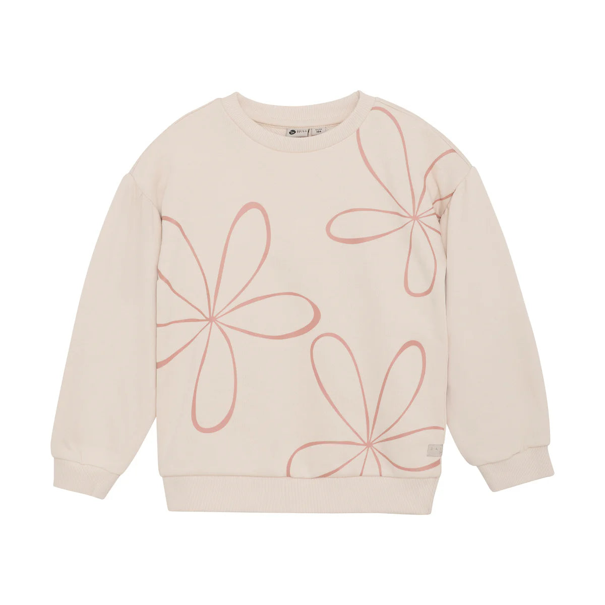 Oversized Pullover Blumenprint