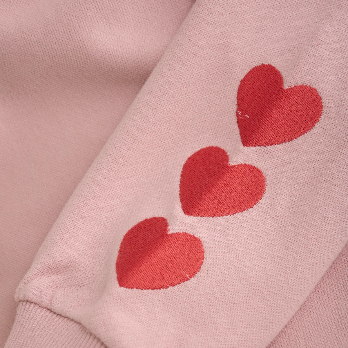 Sweater Herz Rosa