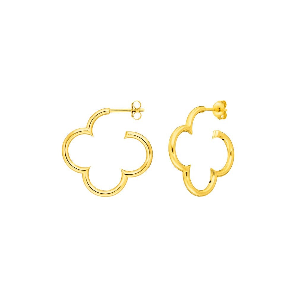 Creole Kleeblatt Gold