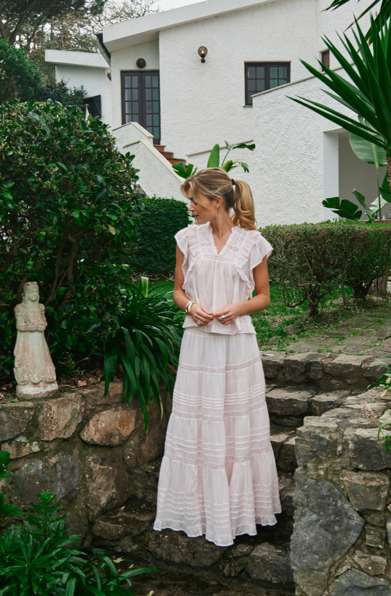 Felicia S Voile Rock, Hellrosa