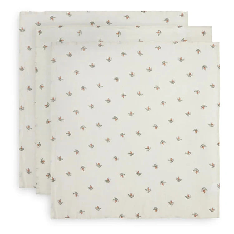 Spucktuch Hydrophil 70x70cm Rosehip (3er-Pack)