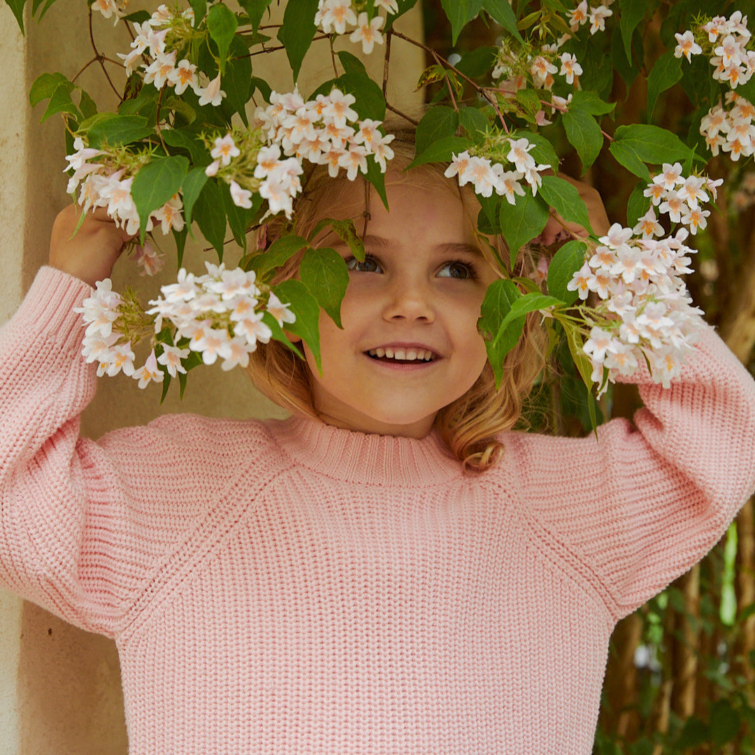 Klassische Gestrickter Pullover