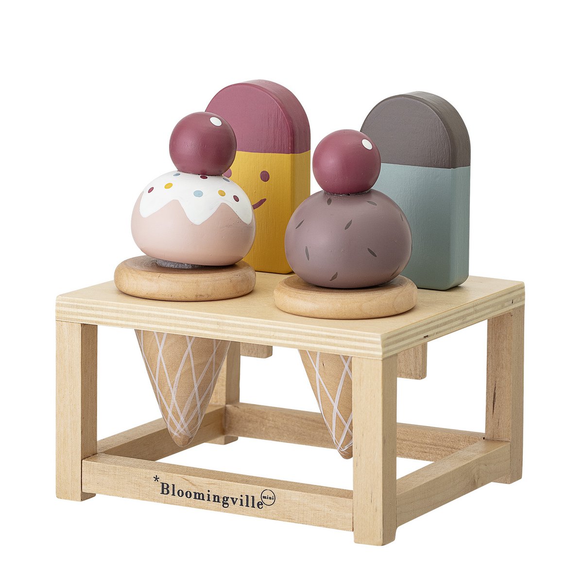 Holzspielzeug,Kinder,Eis,Küche,Bloomingville,Lebensmittel