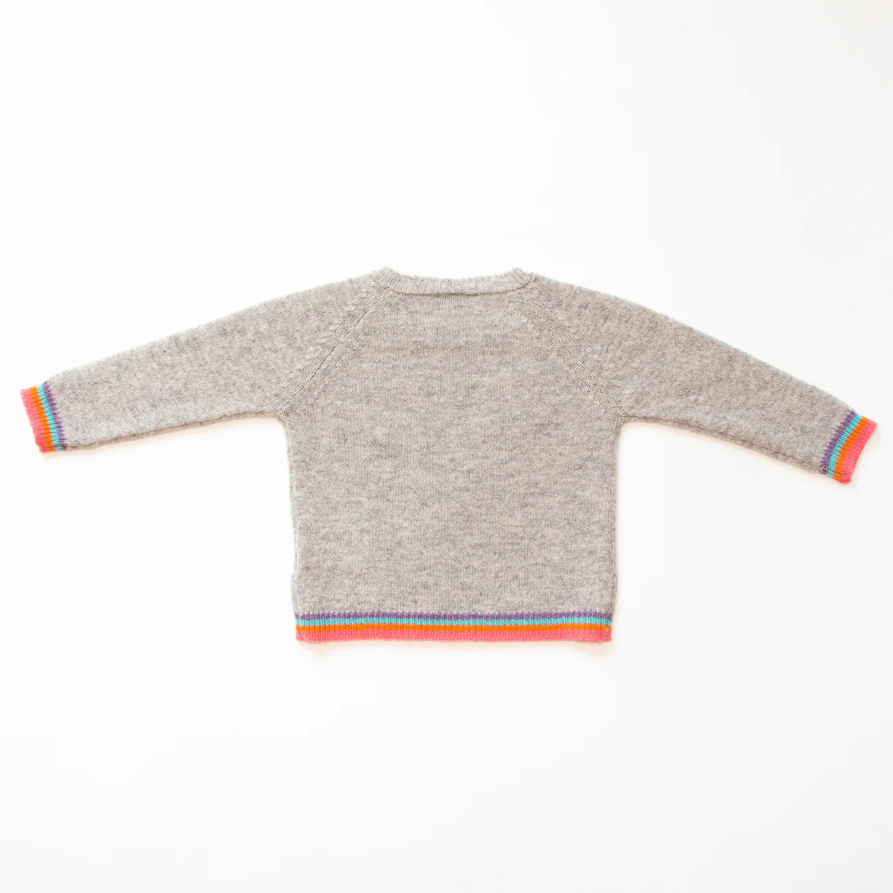 Strickpullover Grau - 100% Kaschmir