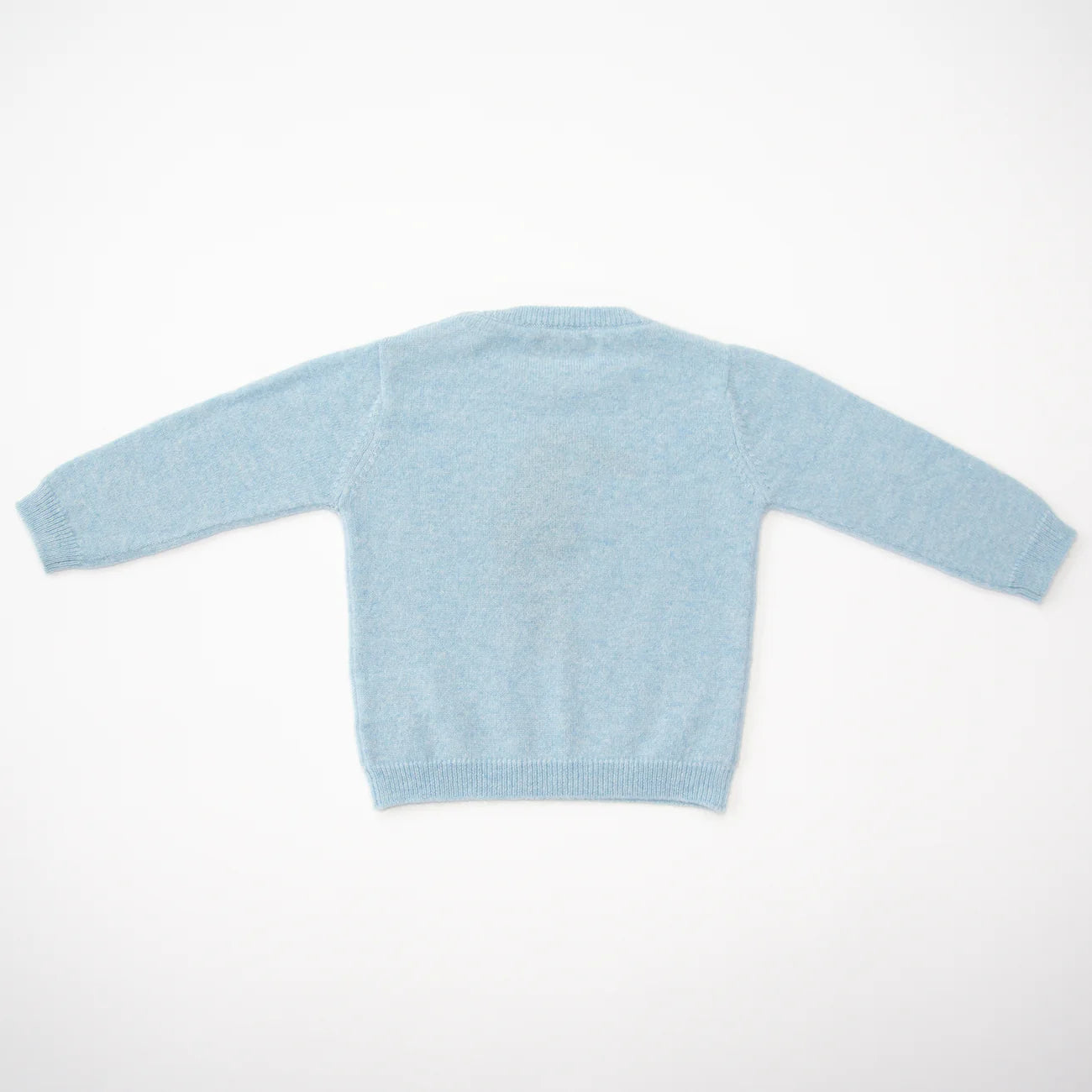 Strickpullover Blau - 100% Kaschmir