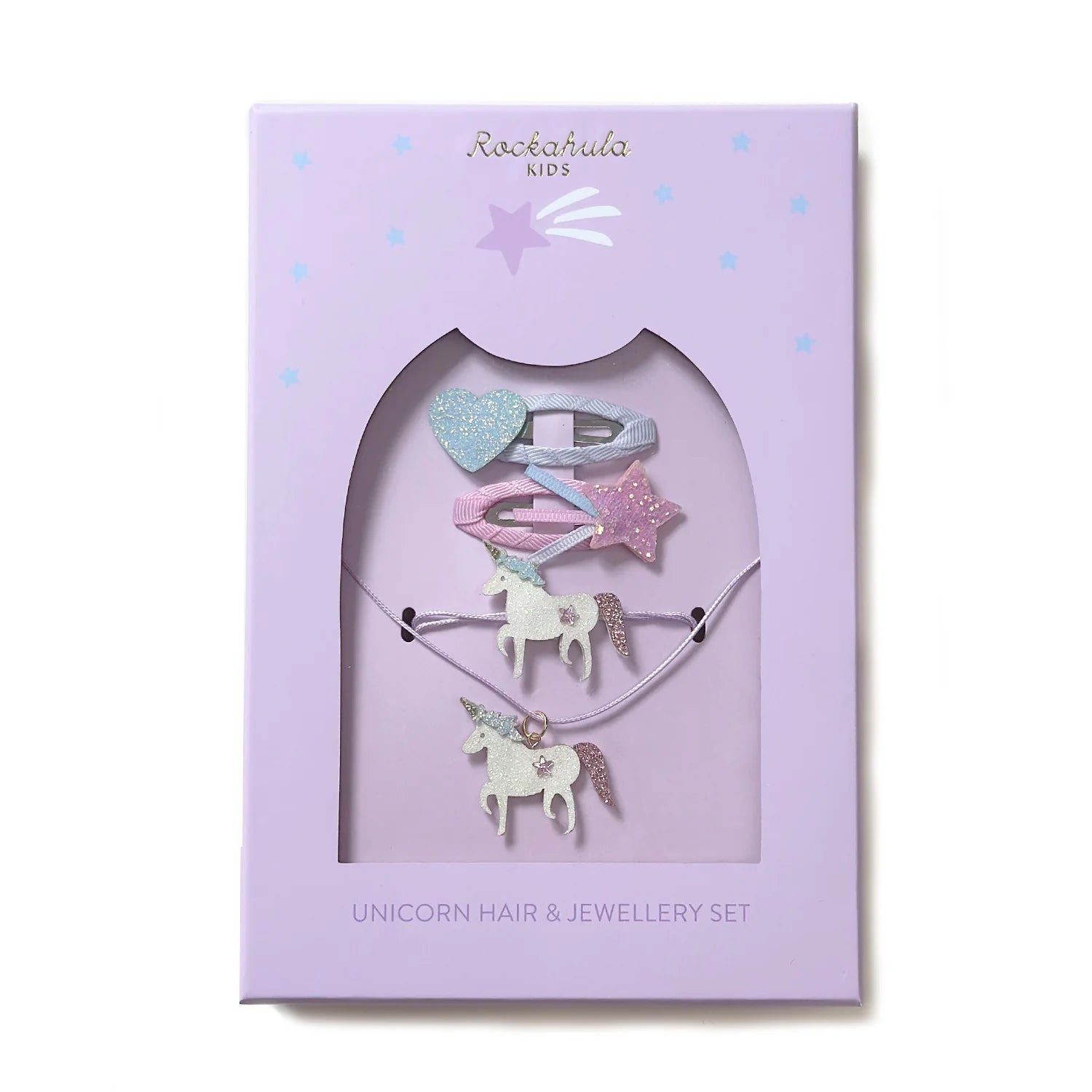 Einhorn Haar- & Schmuck-Set