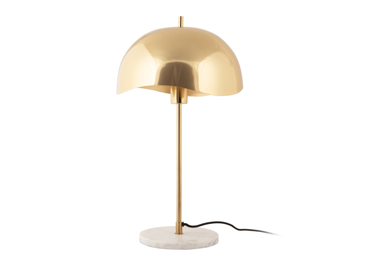 Tischlampe - 'Waved Dome'