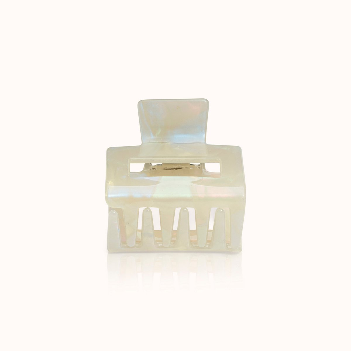 Haarklammer Quadratisch Perle