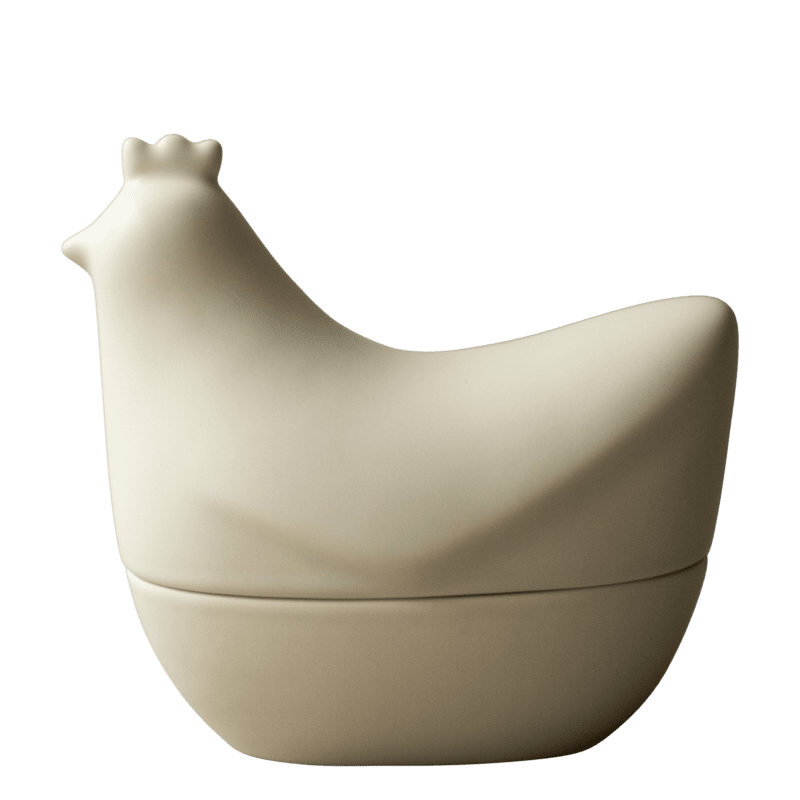 Decorative Schale - 'Happy Hen' Creme