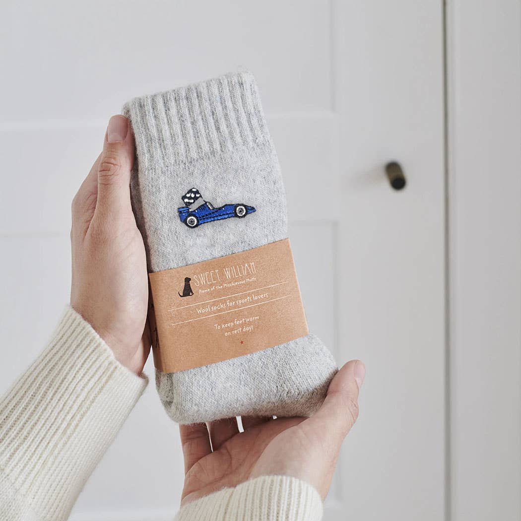 Formel-1-Sportliebhaber Wollsocken