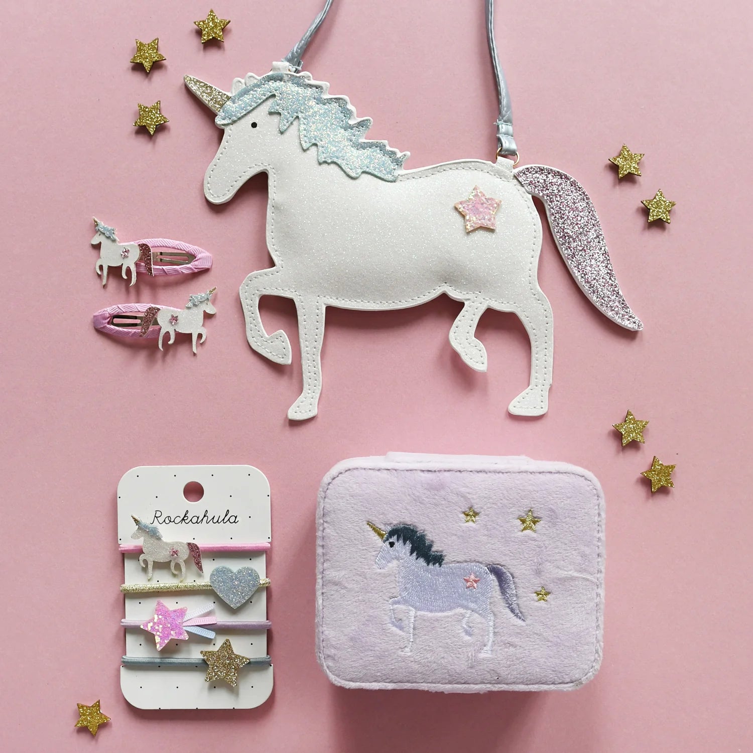 Einhorn-Glitzer-Tasche