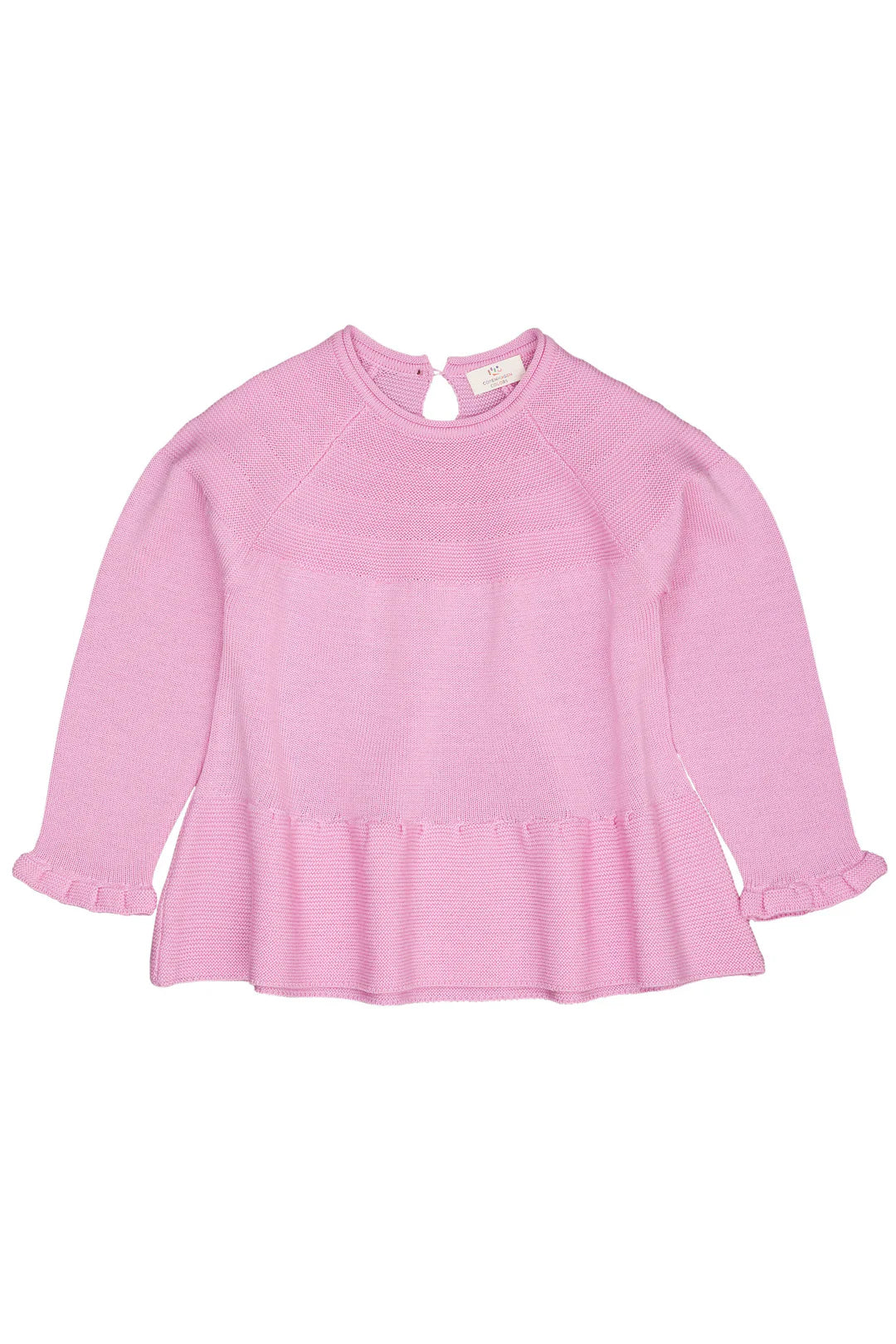 Merino Pullover Schößchen