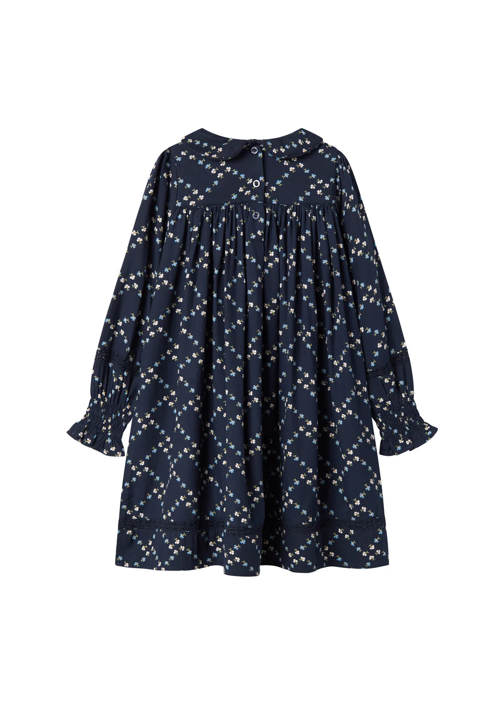 Dulla LS, Dress - French Flower