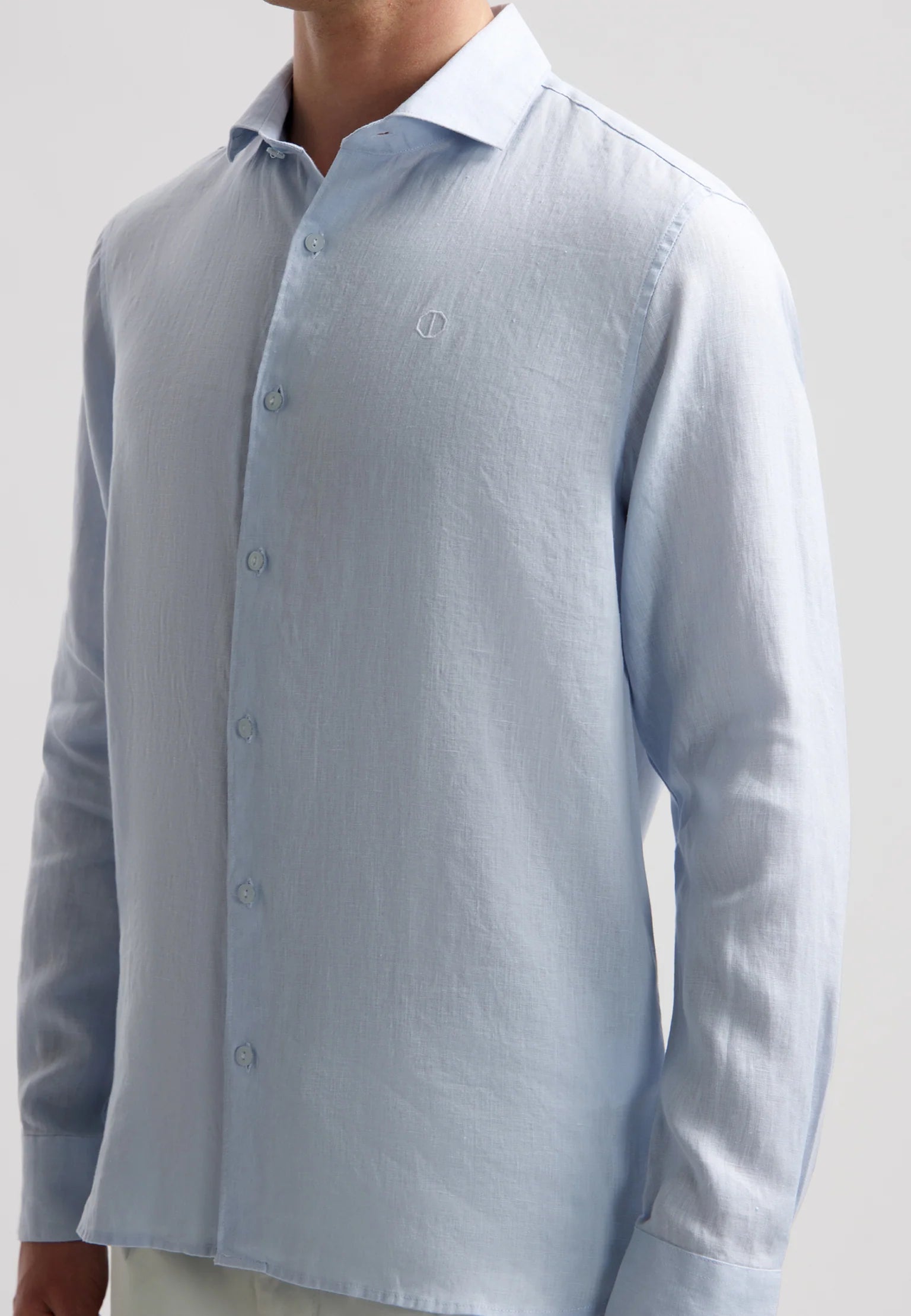 Hemd Jagger hellblau