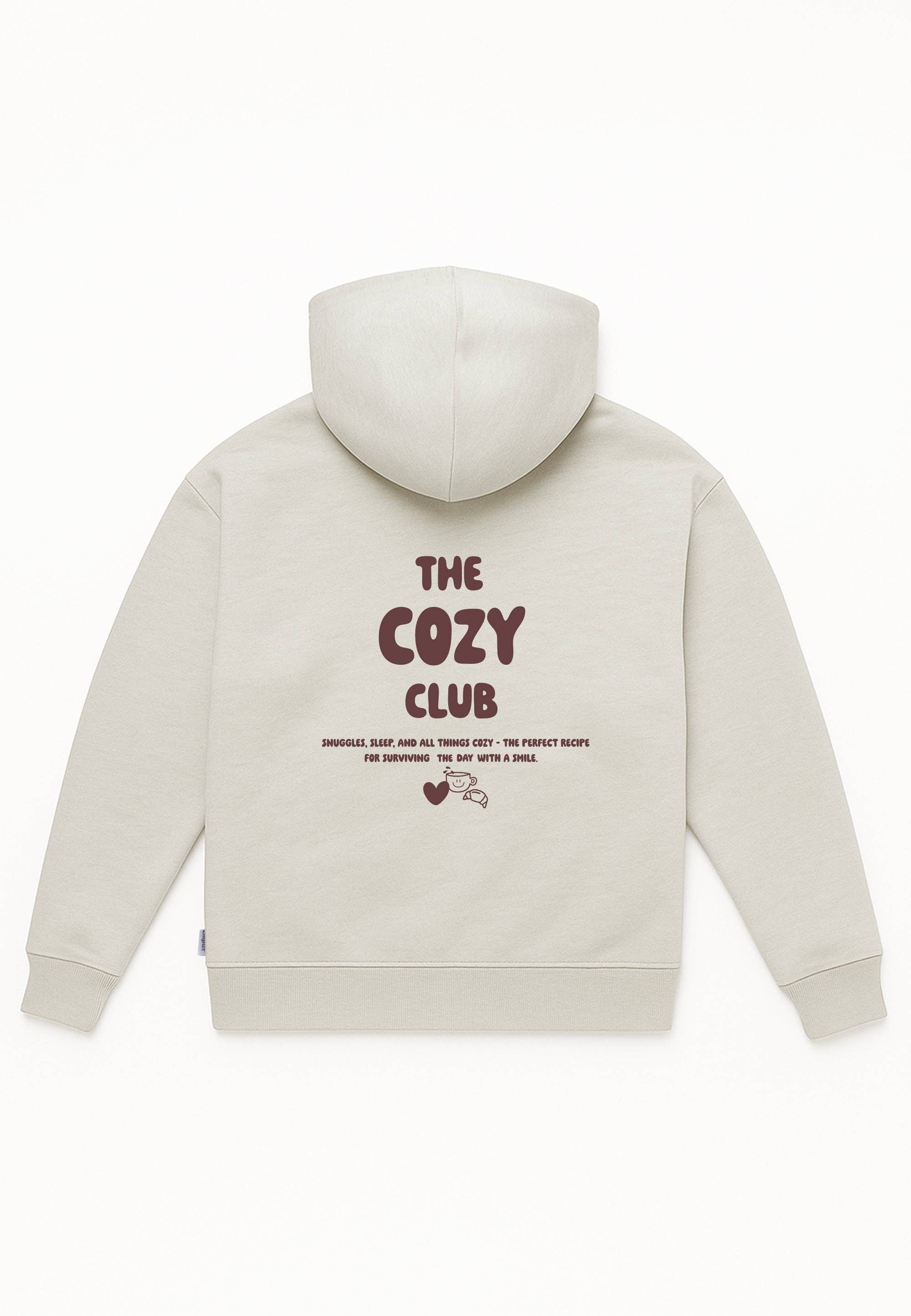 Erwachsenen Hoodie grau Cozy Club