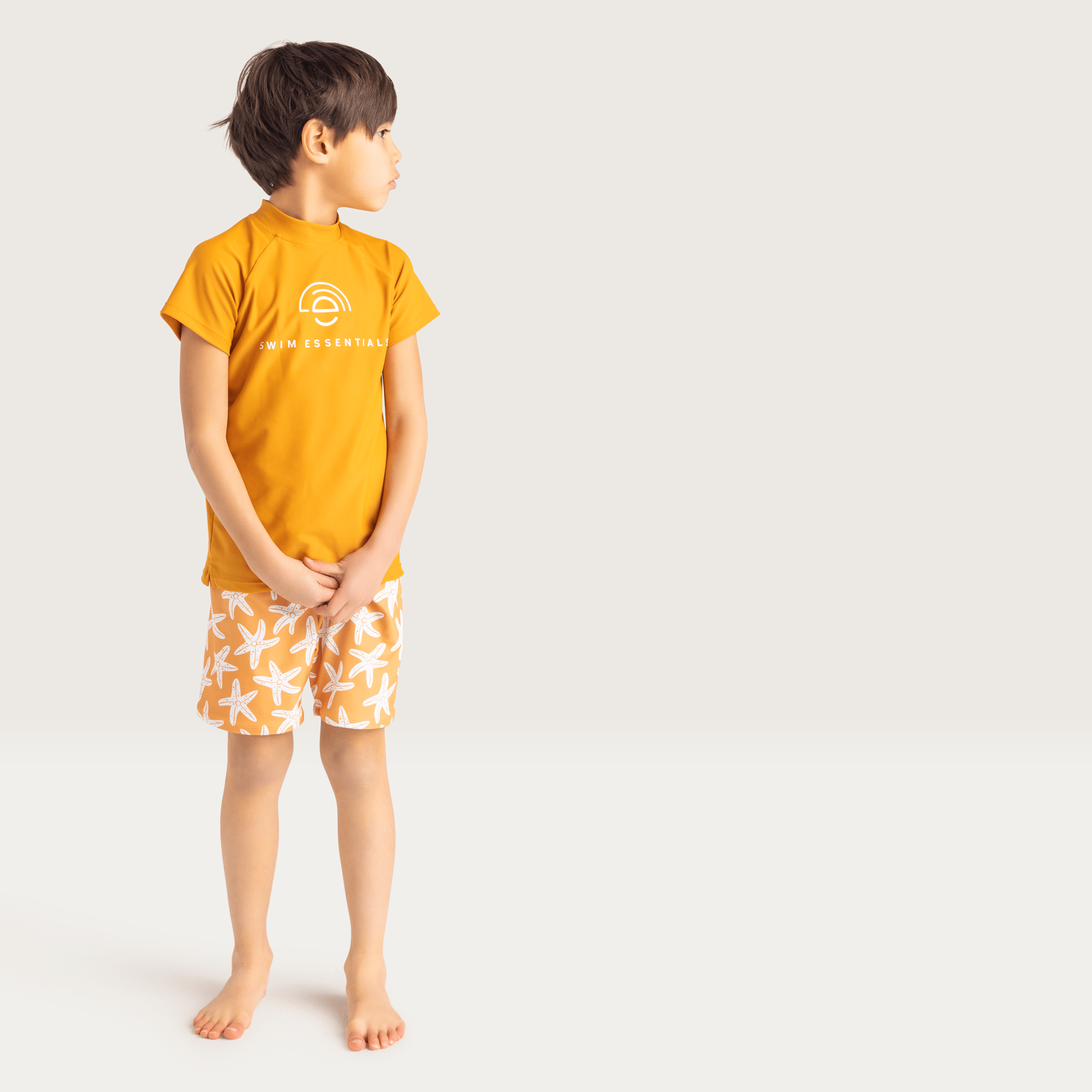 Swim Essentials | Seastar Oranje UV-Badehose Jungen