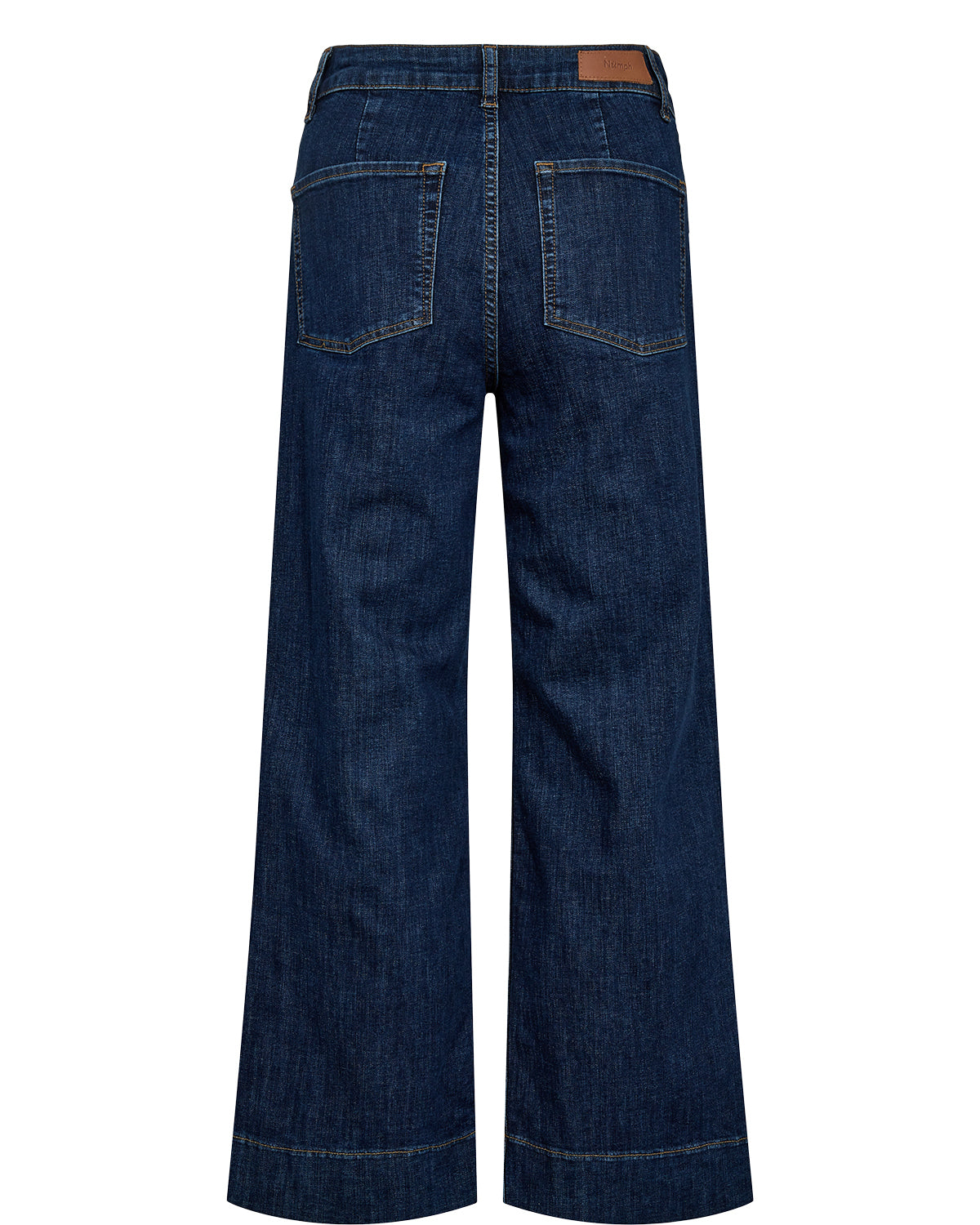 NUPARIS - Cropped Jeans dark Blue