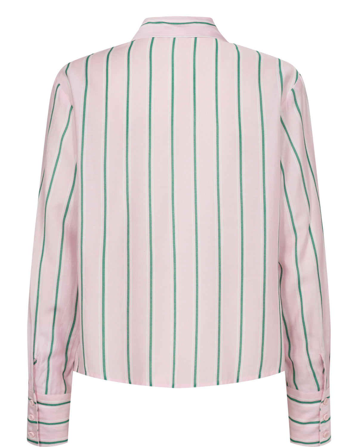 NUJONI Bluse - Rosa gestreift