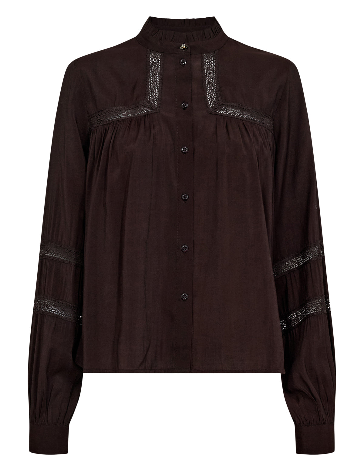 NURIKA Bluse - braun
