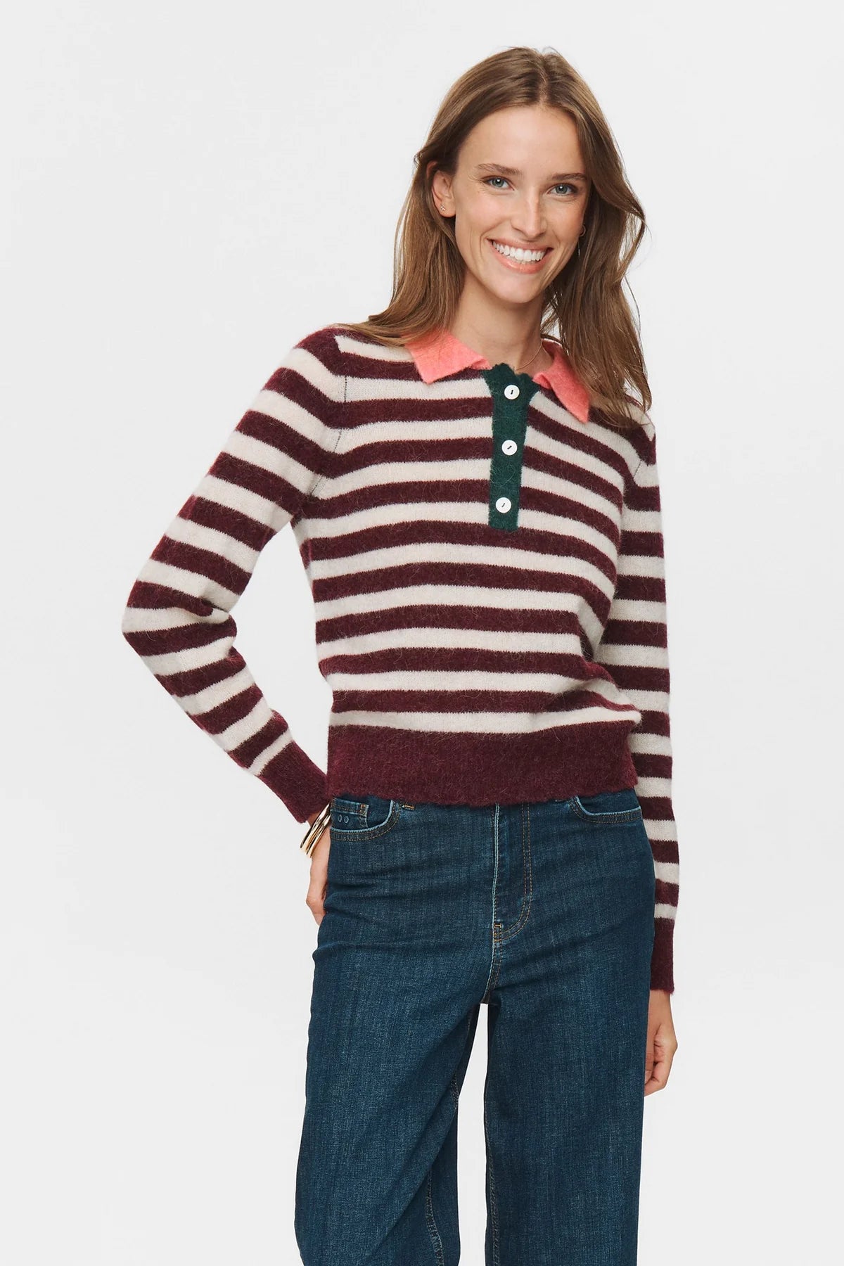 NUCIARA Poloshirt Strick