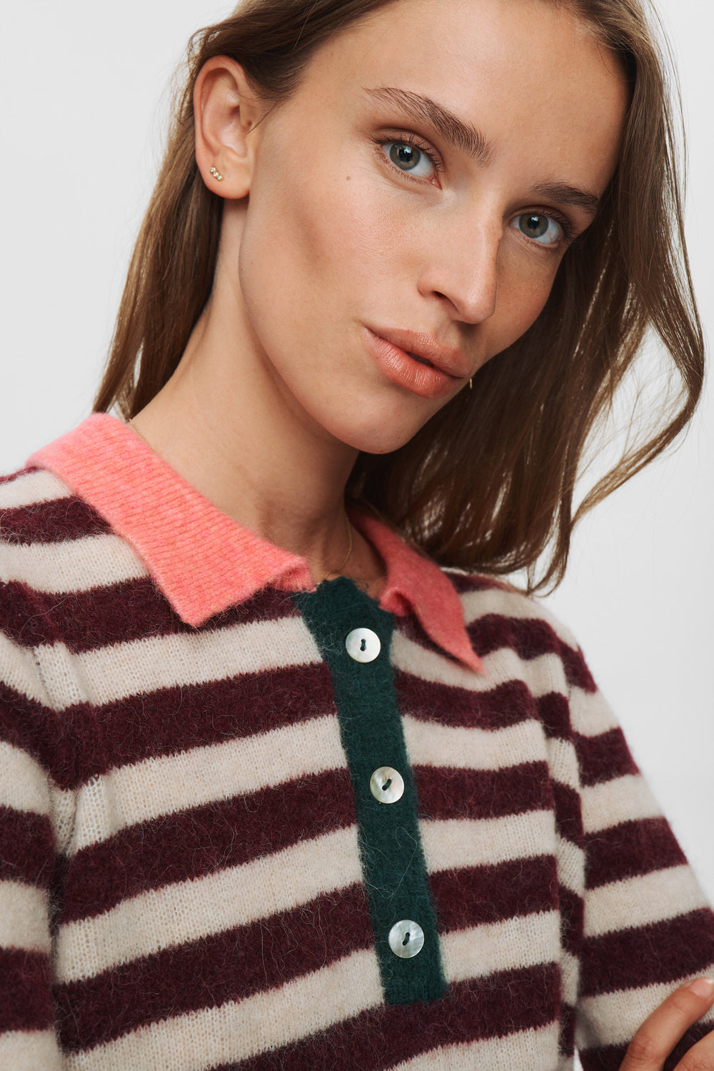 NUCIARA Poloshirt Strick