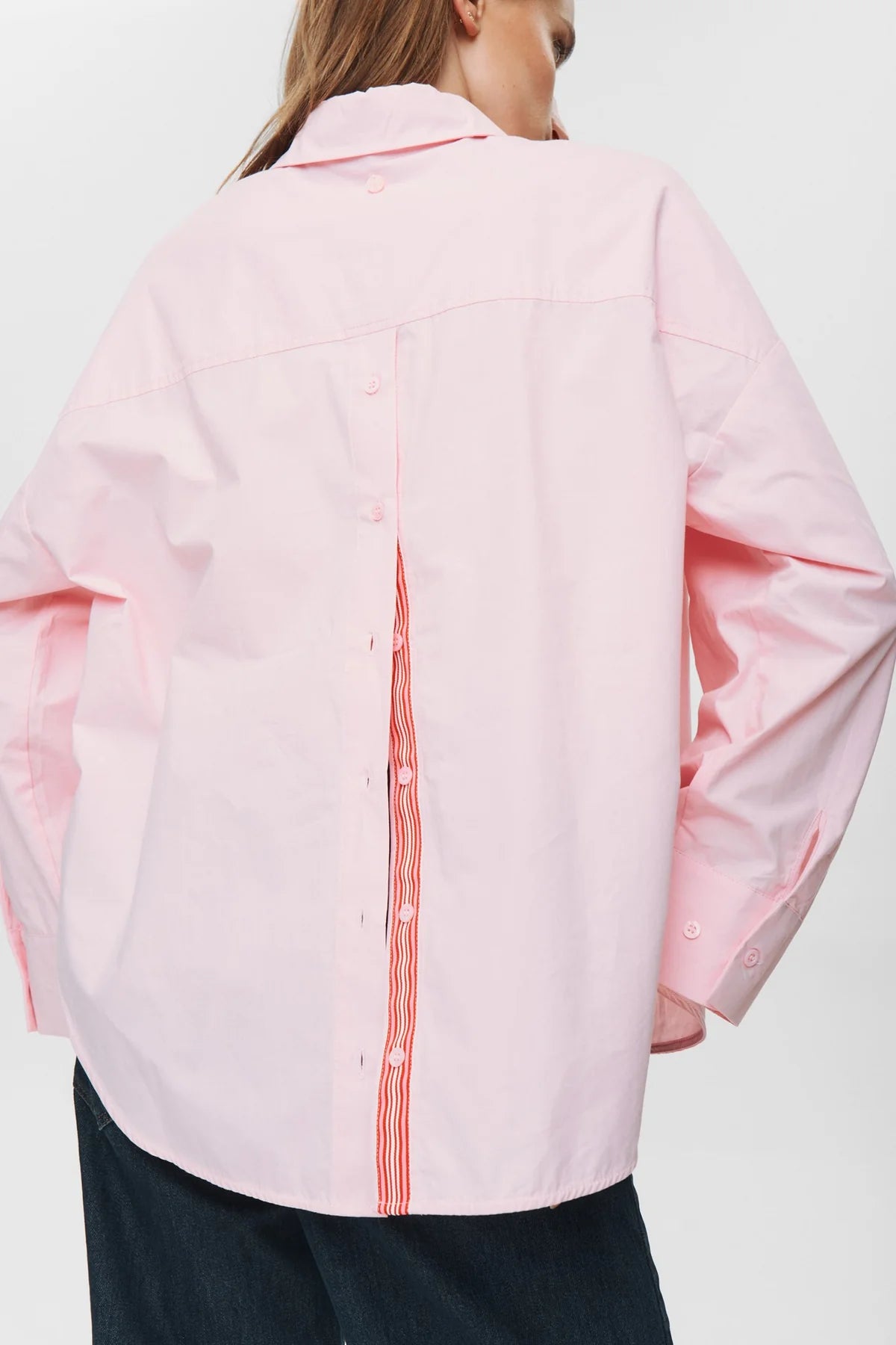 NUMENJA Bluse - Rosa