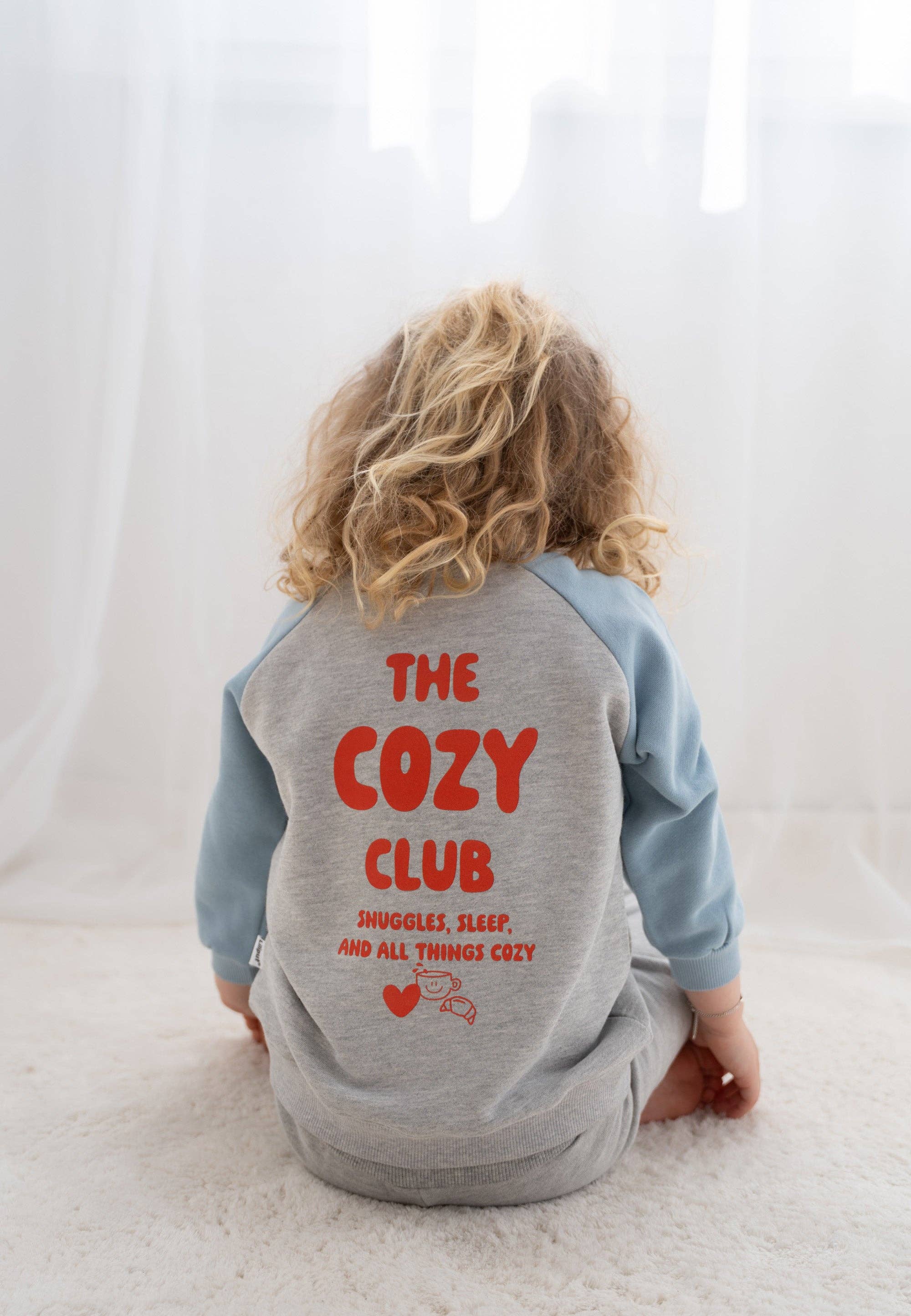 Cozy Club Multicolor Sweatshirt Mini and Me Edition