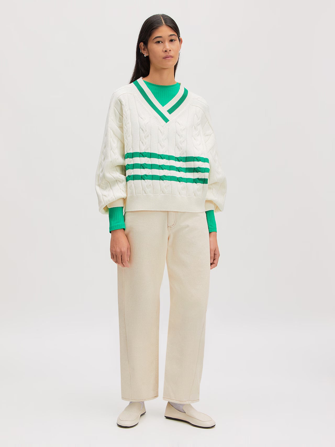 CHARLINE Tennis Pullover
