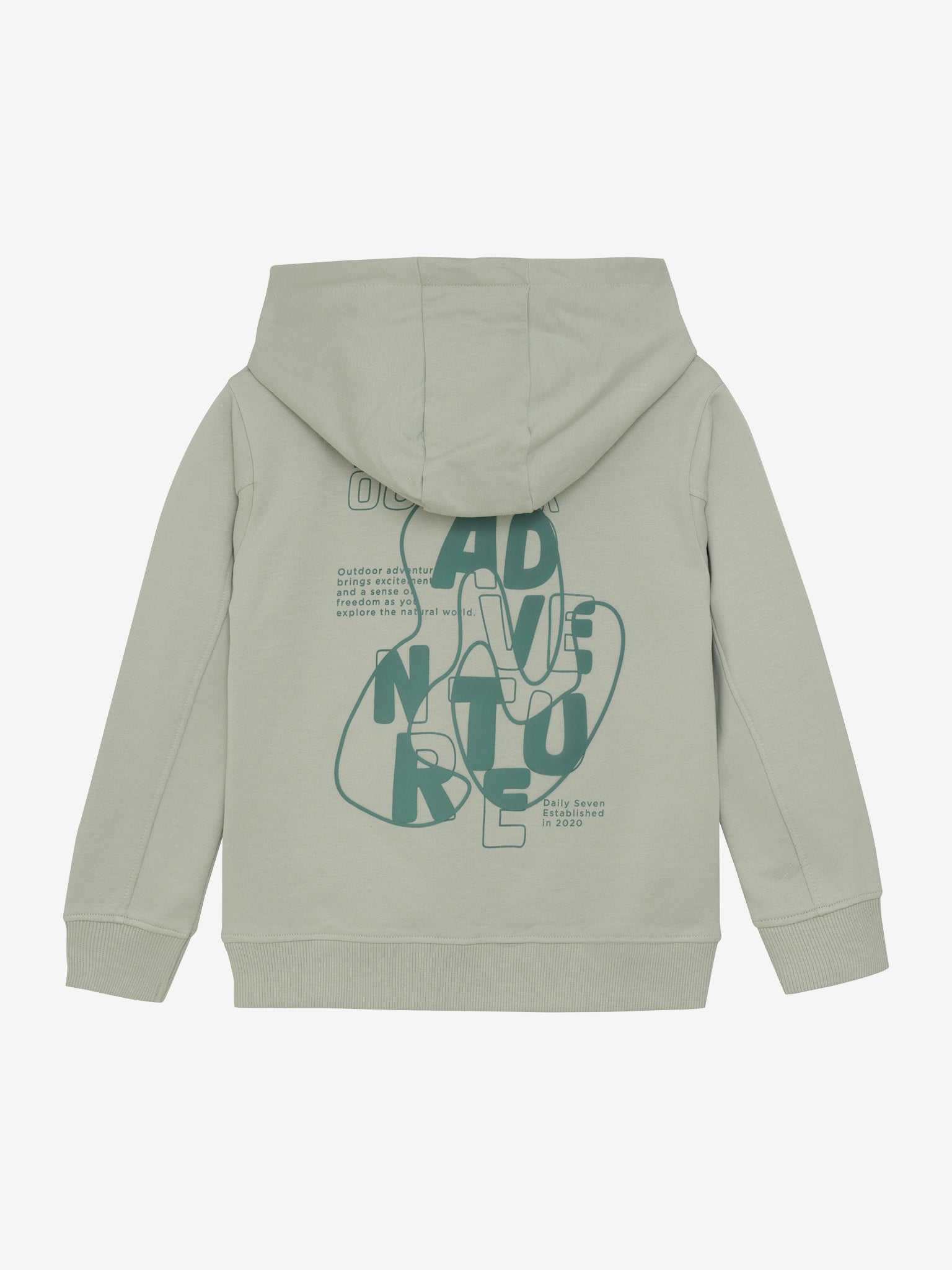 Hoodie - Backprint Mint
