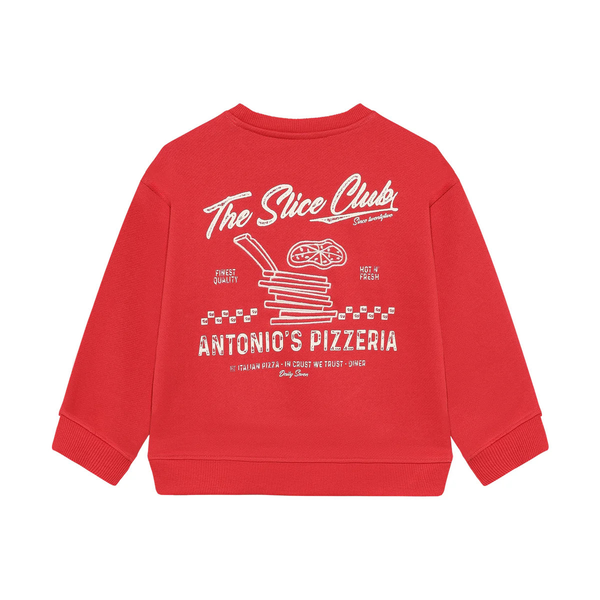 Hoodie Contrast Sweat - Pizza Slice Club