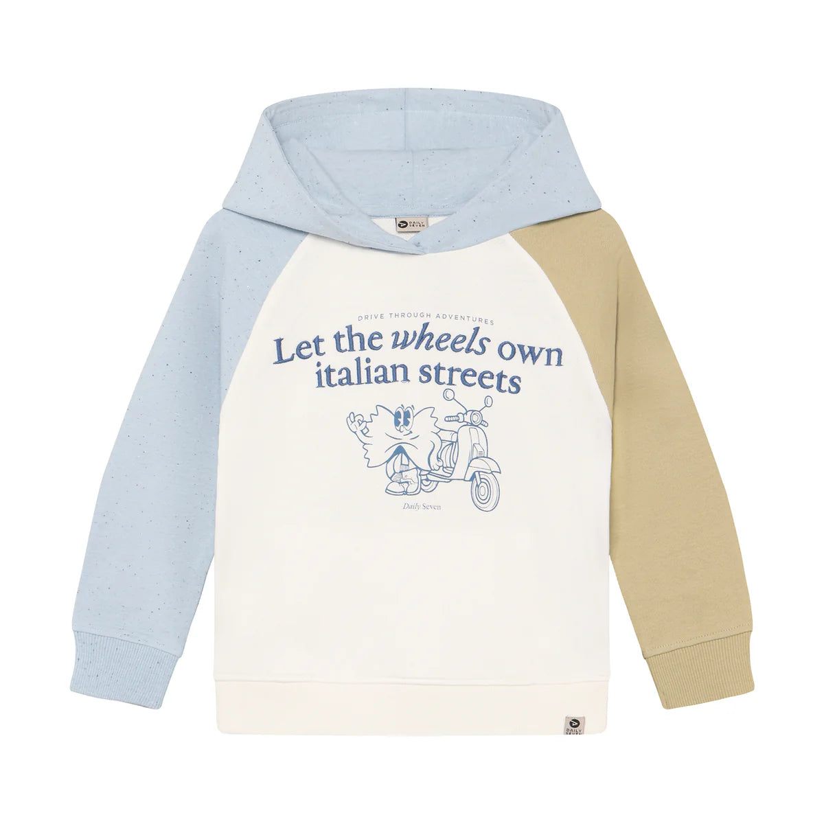 Hoodie Contrast Sweat - Pasta Vespa