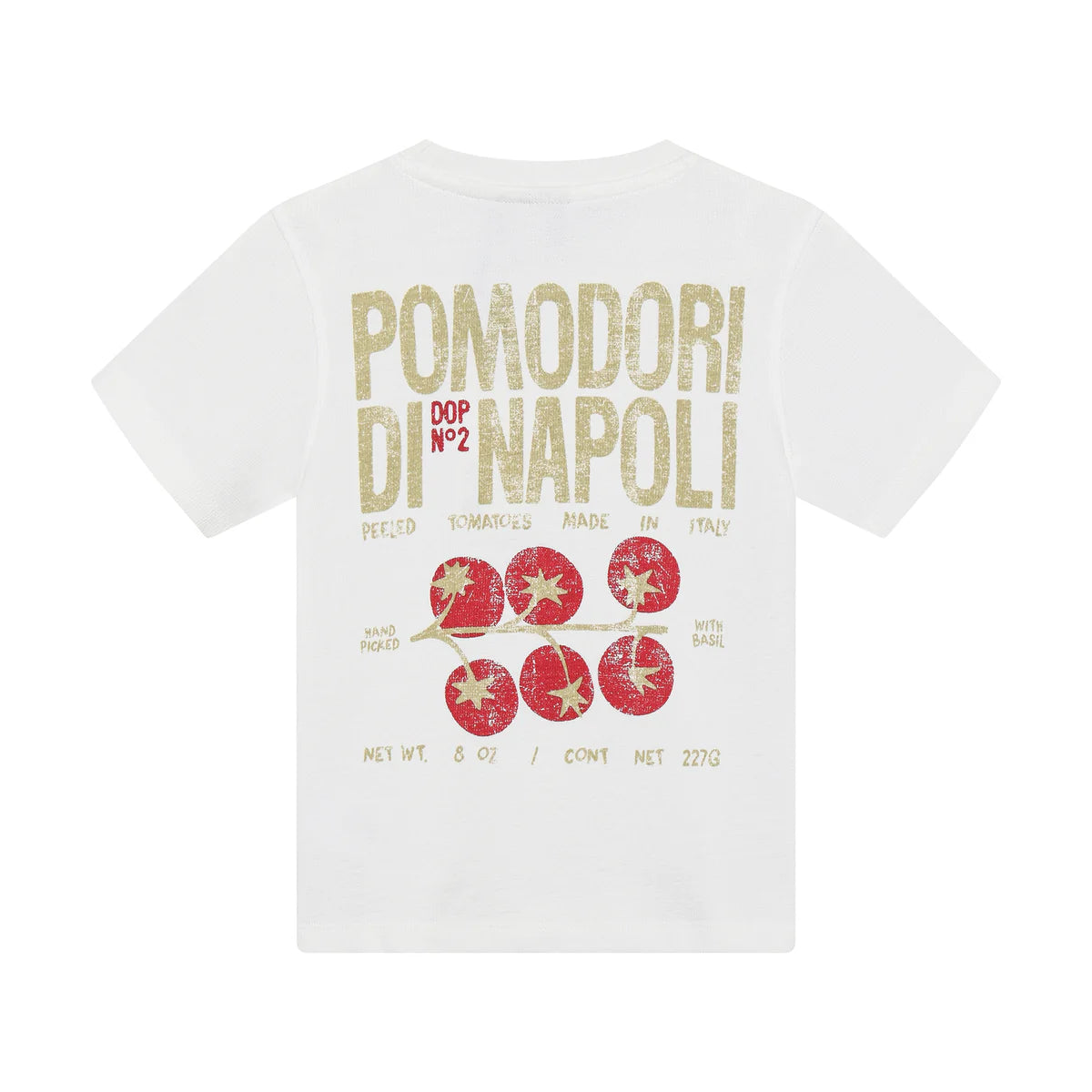 Oversized T-shirt Backprint - Pomodori Tomate