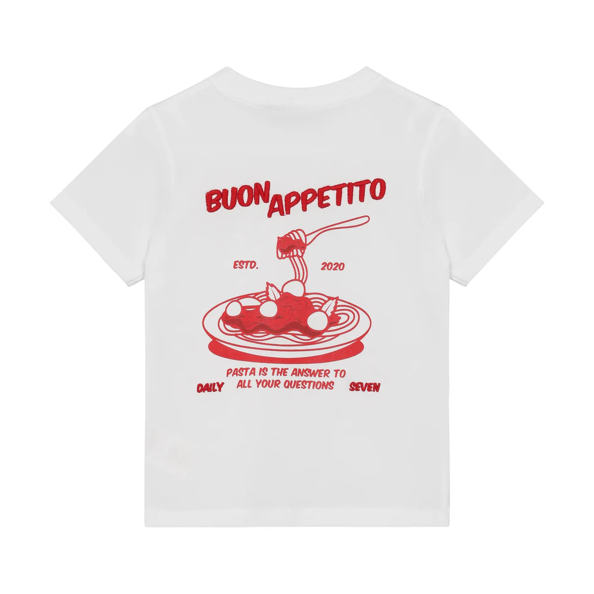 Oversized T-shirt Backprint - Spaghetti Meatballs