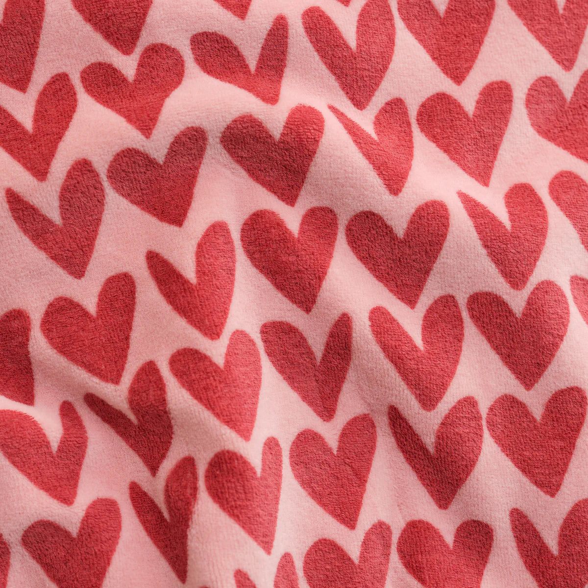 Sweater Herzprint Frottee