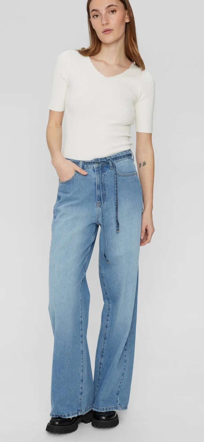 NUBROOKLYN JEANS - Light Blue Denim