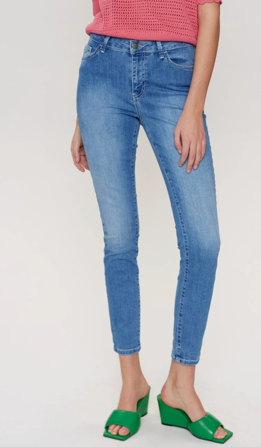 NUSIDNEY  JEANS - Light Blue Denim