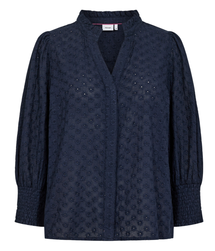 Bluse - NUSALVIE Dark Sapphire