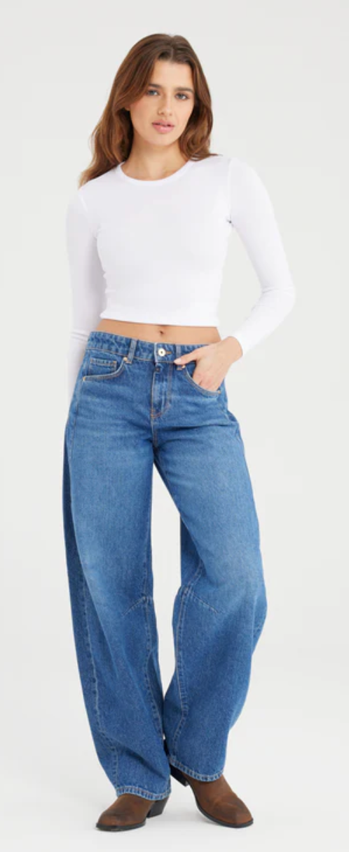 Balloon Denim Clara Medium Blue COJ